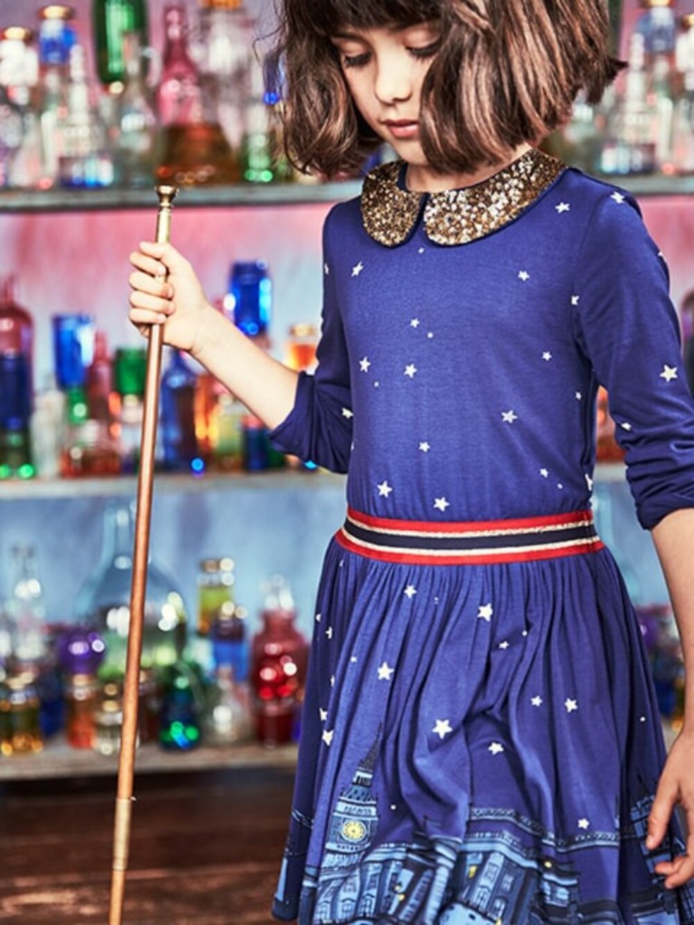 HTF NWT Mini Boden Roald Dahl BFG Dress